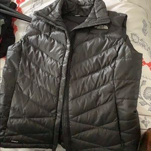Black North Face Vest